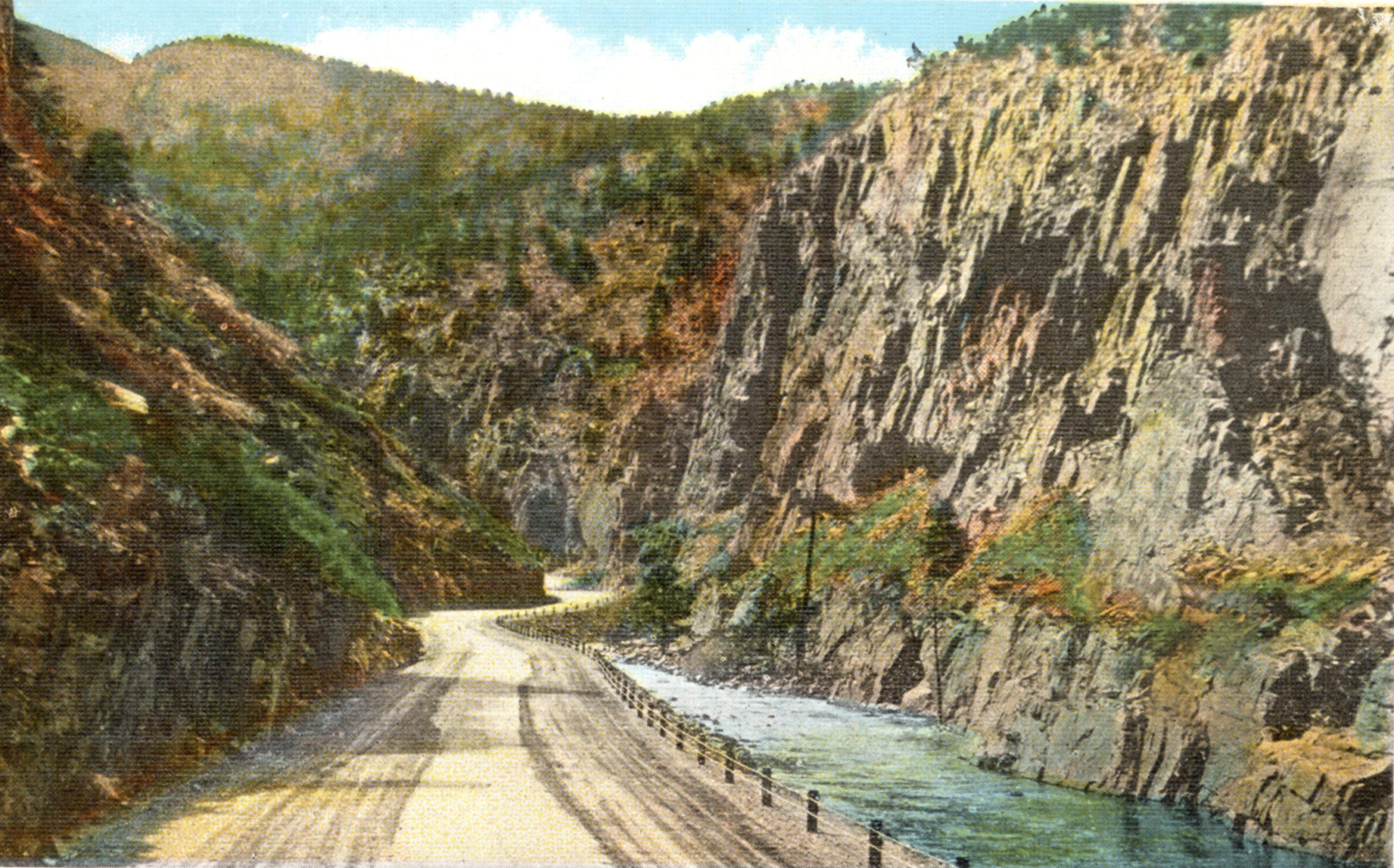 Entering Big Thompson Canyon
